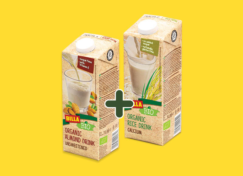 BILLA BIO ekologiškam ryžių, avižų, migdolų gėrimui
,
1 l, 3 rūšių, 2,99 Eur/vnt. A lygio parduotuvėse. Ir IKI EXPRESS BILLA BIO ekologiškam ryžių, avižų, migdolų gėrimui
,
1 l, 3 rūšių, 2,99 Eur/vnt. A lygio parduotuvėse. Ir IKI EXPRESS