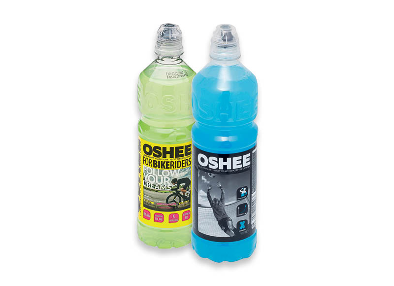 Izotoniniam gėrimui OSHEE MULTIFRUIT ir BIKERIDERS
			, 
				 0,75 l, 2 rūšių, 1,05 Eur/l. A lygio parduotuvėse. Ir IKI EXPRESS