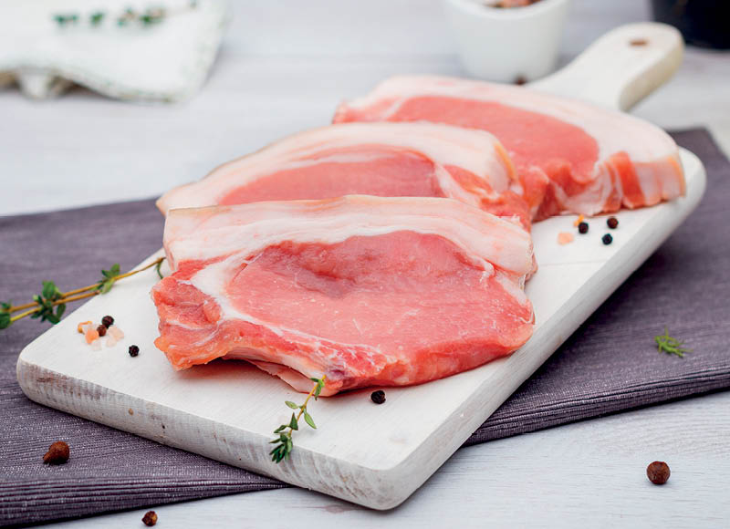 Lietuviškam kiaulienos karbonadui
			, 
				 (sveriamoje vitrinoje) 1 kg. A lygio parduotuvėse