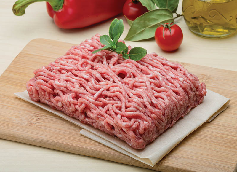 Smulkintam kiaulienos kumpiui
			, 
				 (sveriamoje vitrinoje, riebumas ne didesnis kaip 10%) 1 kg. A lygio parduotuvėse