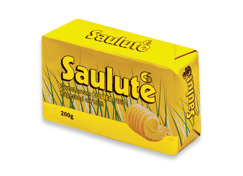 Tepusis riebalų mišinys SAULUTĖ
			, 
				 200 g, 72 % rieb., 9,95 Eur/kg