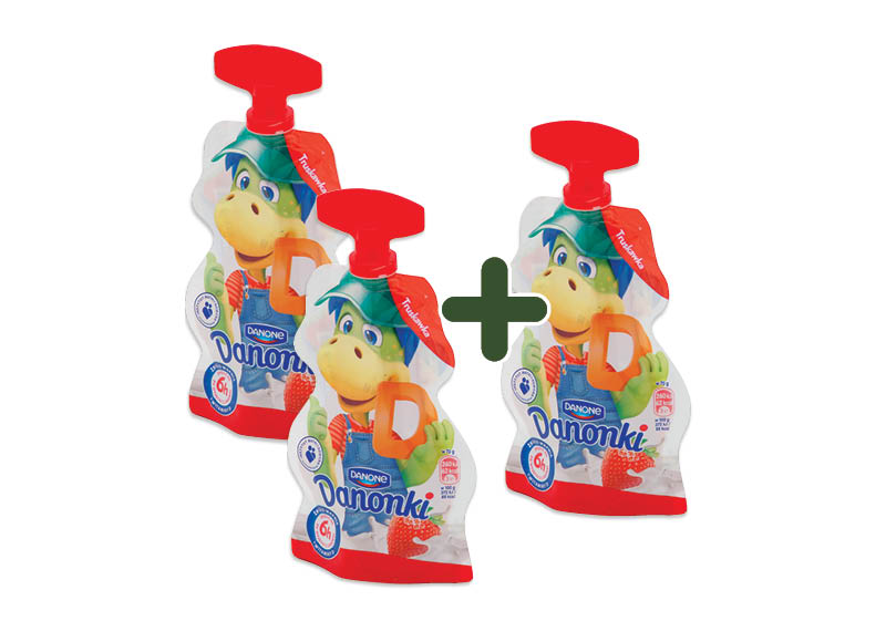 Jogurtas DANONKI
			, 
				 70 g, 2 rūšių, 0,83 Eur/vnt. Ir IKI EXPRESS