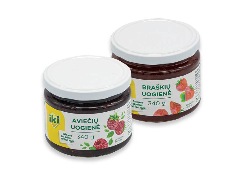 IKI uogienei
,
340 g, 4 rūšių IKI uogienei
,
340 g, 4 rūšių