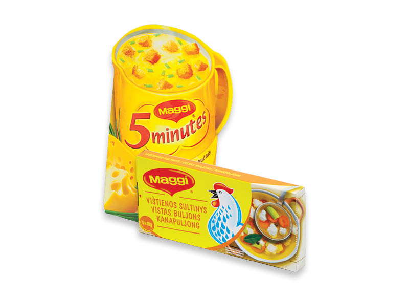 MAGGI padažams, sultiniams, greitai paruošiamiems makaronams ir idėjoms pietums
			, 
				 Įvairių rūšių. Ir IKI EXPRESS