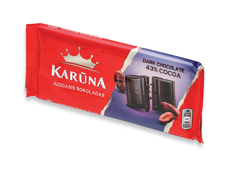 Šokolado plytelėms KARŪNA
,
80 g, 2 rūšių, 8,13 Eur/kg. Ir IKI EXPRESS Šokolado plytelėms KARŪNA
,
80 g, 2 rūšių, 8,13 Eur/kg. Ir IKI EXPRESS