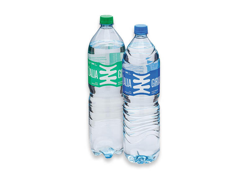 Vandeniui ŽALIA GIRIA
			, 
				 1,5 l, 3 rūšių, 0,30 Eur/l