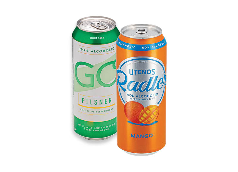Nealkoholiniam alui UTENOS RADLER MANGO ir GO PILSNER
			, 
				 0,5 l, 2 rūšių, 1,38 Eur/l. Ir IKI EXPRESS