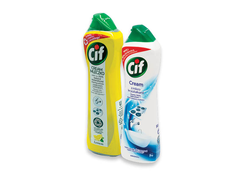 Kreminiam valikliui CIF
			, 
				 540 g, 693 g, 4 rūšių. Ir IKI EXPRESS