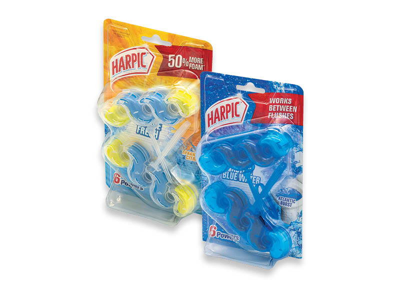 Unitazo muiliukui HARPIC ACTIVE
			, 
				 2 x 35 g, 4 rūšių, 1,25 Eur/vnt. Ir IKI EXPRESS
