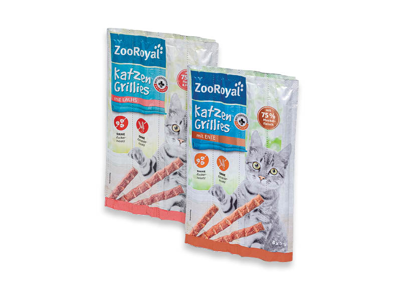 ZOOROYAL užkandžiams katėms
			, 
				 3 rūšių