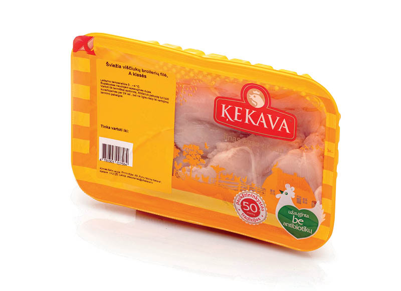 Šviežia viščiukų broilerių filė KEKAVA
			, 
				 (užauginta be antibiotikų) 500 g, 5,98 Eur/kg