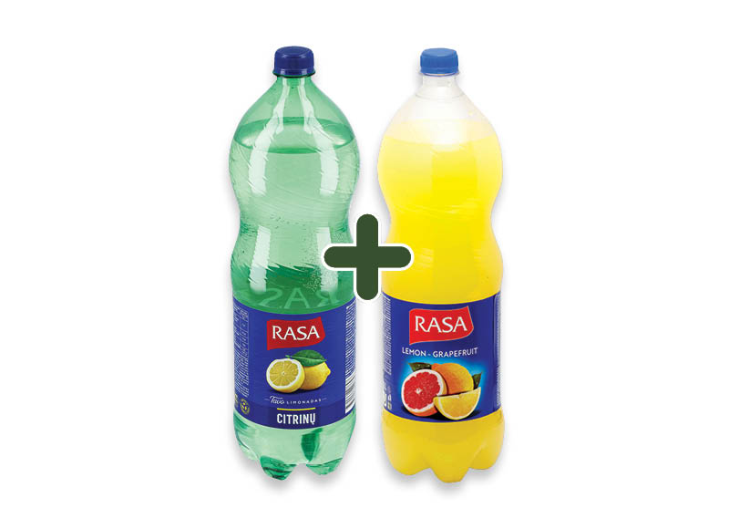 Gazuotas gėrimas RASA
,
2 l, 6 rūšių, 1,49 Eur/vnt. Gazuotas gėrimas RASA
,
2 l, 6 rūšių, 1,49 Eur/vnt.
