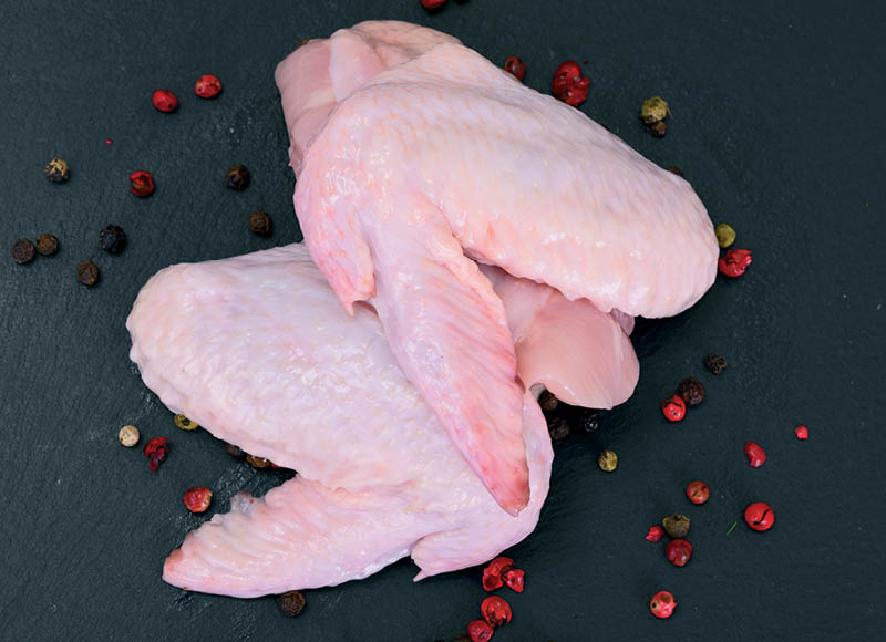 Broilerių sparneliams (sveriamoje vitrinoje)
			, 
				 (užauginta be antibiotikų) 1 kg. A lygio parduotuvėse