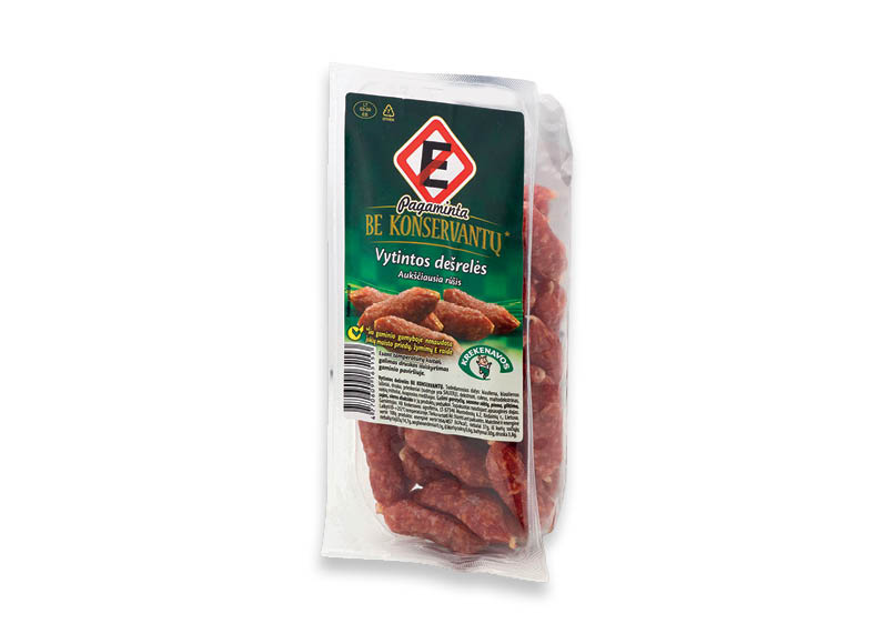 Vytintos PAGAMINTA BE konservantų dešrelės dujose
,
250 g, 15,96 Eur/kg. A lygio parduotuvėse Vytintos PAGAMINTA BE konservantų dešrelės dujose
,
250 g, 15,96 Eur/kg. A lygio parduotuvėse