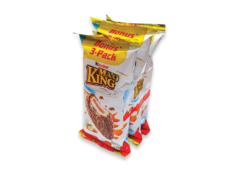 Batonėlis KINDER MAXI KING su pienu
,
3 x 35 g, 17,05 Eur/kg Batonėlis KINDER MAXI KING su pienu
,
3 x 35 g, 17,05 Eur/kg
