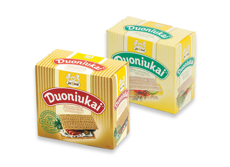 Duoniukams JAVINĖ
			, 
				 70 g, 80 g, 115 g, 6 rūšių. A lygio parduotuvėse