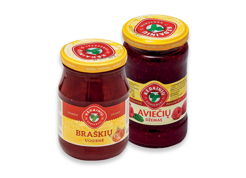 KĖDAINIŲ džemams ir uogienėms
			, 
				 Įvairių rūšių