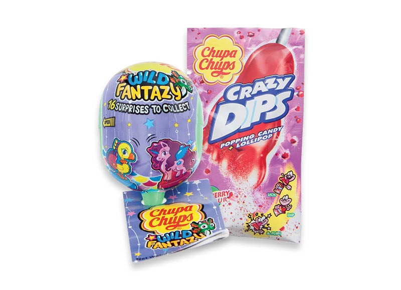 Saldainiams CHUPPA CHUPS
			, 
				 Įvairių rūšių. Ir IKI EXPRESS