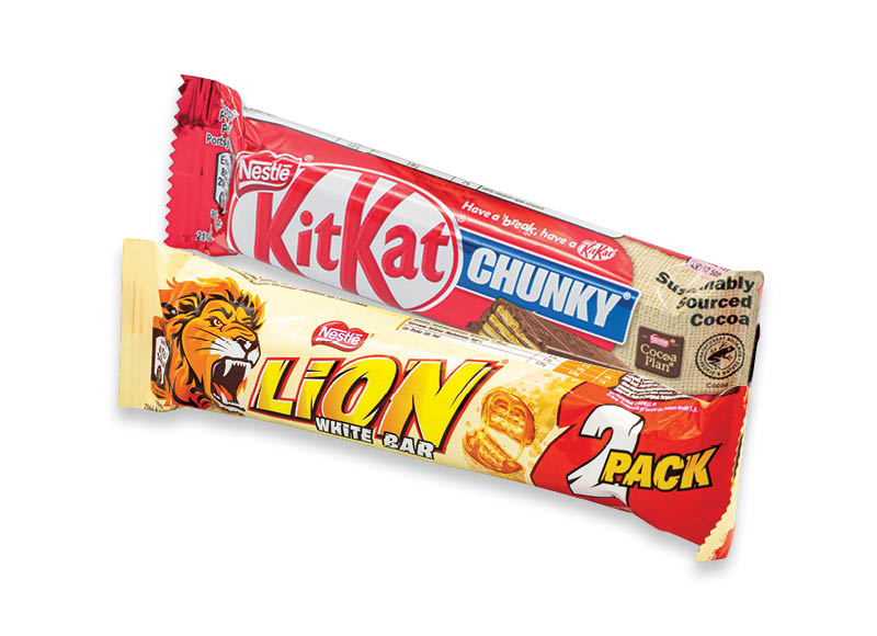 Šokoladiniams batonėliams KIT KAT ir LION
			, 
				 5 rūšių. Pasiūlymas galioja iki 2022 11 06. Ir IKI EXPRESS