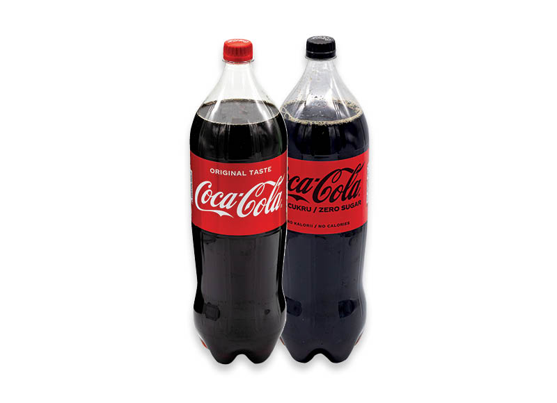 Gazuotui gėrimui COCA COLA
,
2 l, 2 rūšių, 0,75 Eur/l Gazuotui gėrimui COCA COLA
,
2 l, 2 rūšių, 0,75 Eur/l