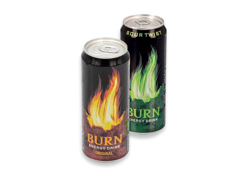 Energiniam gėrimui BURN
			, 
				 0,33 l, 6 rūšių, 1,48 Eur/l