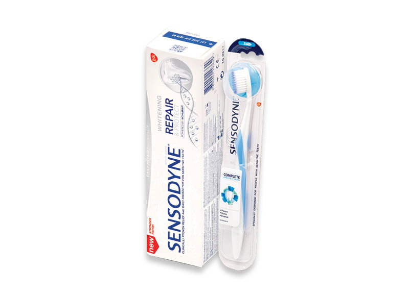 Burnos priežiūros priemonėms SENSODYNE
			, 
				 Įvairių rūšių