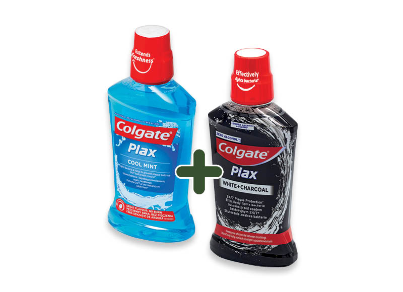 Burnos skalavimo skysčiui COLGATE
			, 
				 500 ml, 2 rūšių, 6,29 Eur/vnt. A lygio parduotuvėse