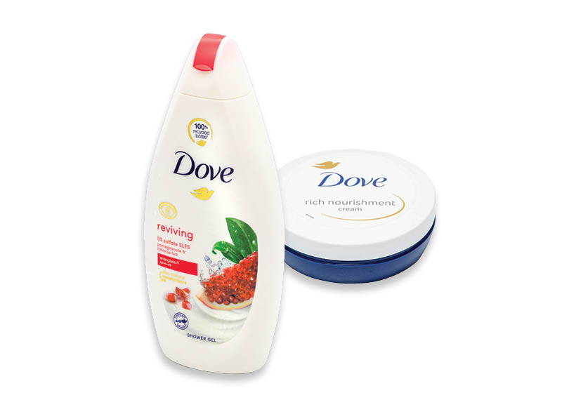 Kosmetikai DOVE
			, 
				 Įvairių rūšių