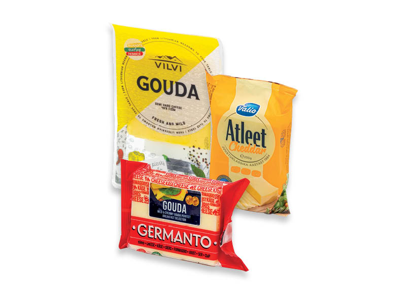 GOUDA ir ČEDERIO sūriams
			, 
				 Įvairių rūšių. Ir IKI EXPRESS