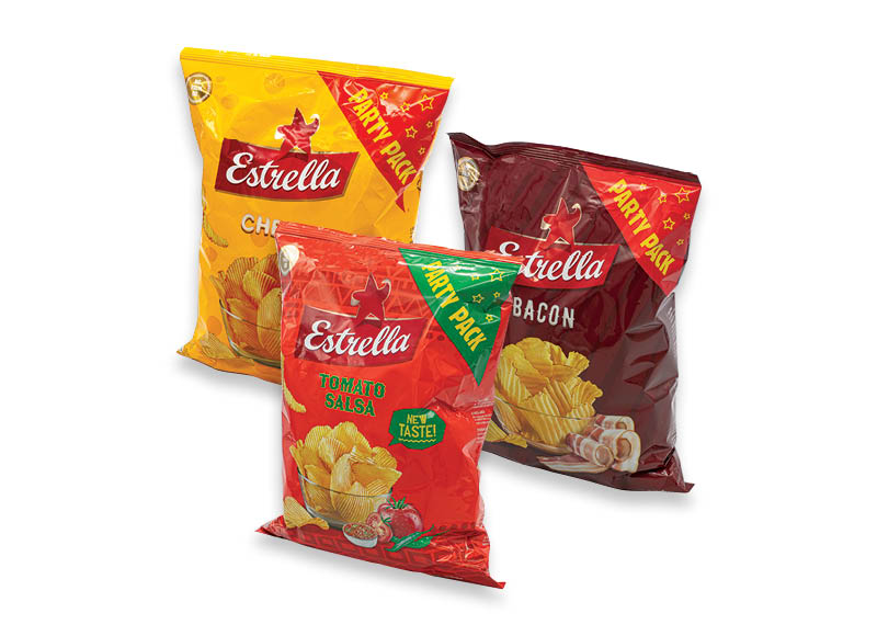 Bekono, pjaustyto sūrio, aštraus pomidorų skonio traškučiams ESTRELLA
,
180 g, 3 rūšių. Ir IKI EXPRESS Bekono, pjaustyto sūrio, aštraus pomidorų skonio traškučiams ESTRELLA
,
180 g, 3 rūšių. Ir IKI EXPRESS