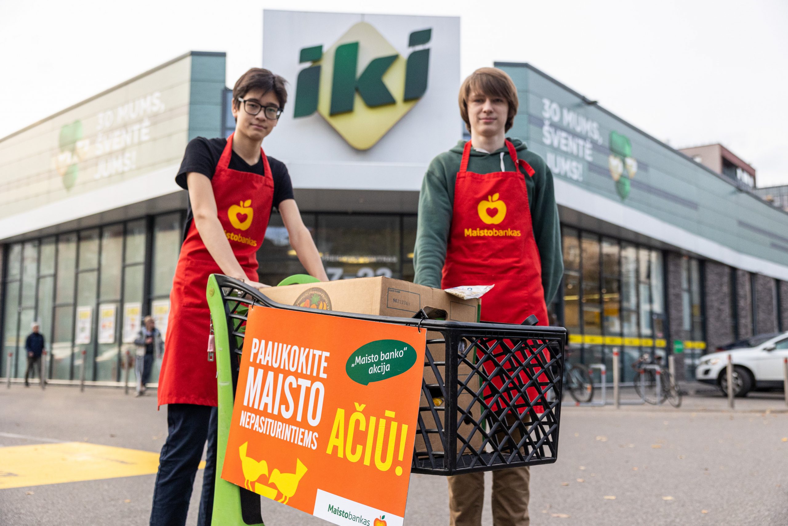 Iki Riporta IKI daugiau nei 10 metų yra „Maisto banko“ partneris! | IKI. Arčiau Tavęs!