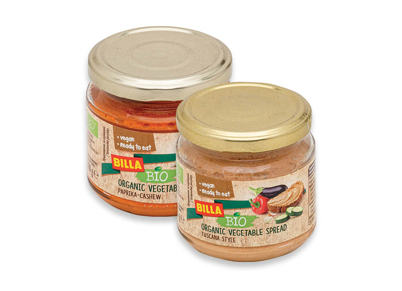 Daržovių užtepėlėms BILLA BIO
,
180 g, 2 rūšių, 8,28 Eur/kg. A lygio parduotuvėse Daržovių užtepėlėms BILLA BIO
,
180 g, 2 rūšių, 8,28 Eur/kg. A lygio parduotuvėse