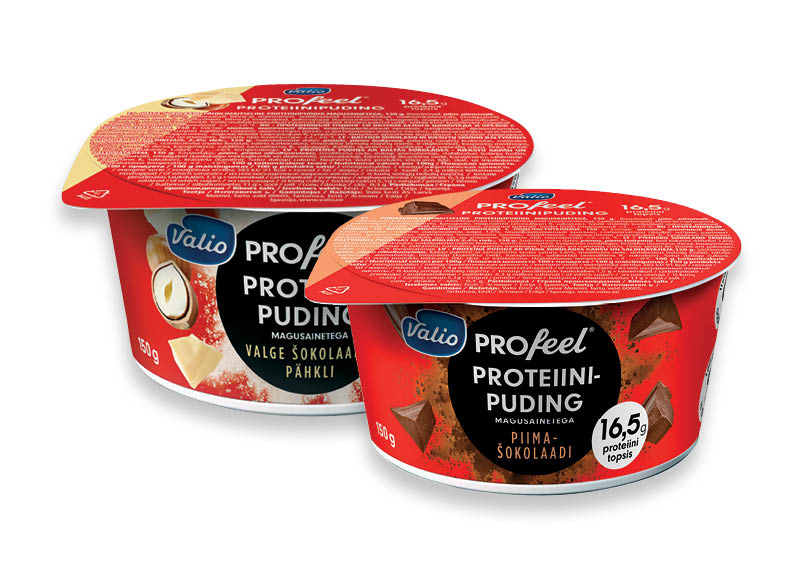 Baltyminiam pudingui VALIO PROFEEL
,
150 g, 2 rūšių, 6,60 Eur/kg. A lygio parduotuvėse Baltyminiam pudingui VALIO PROFEEL
,
150 g, 2 rūšių, 6,60 Eur/kg. A lygio parduotuvėse