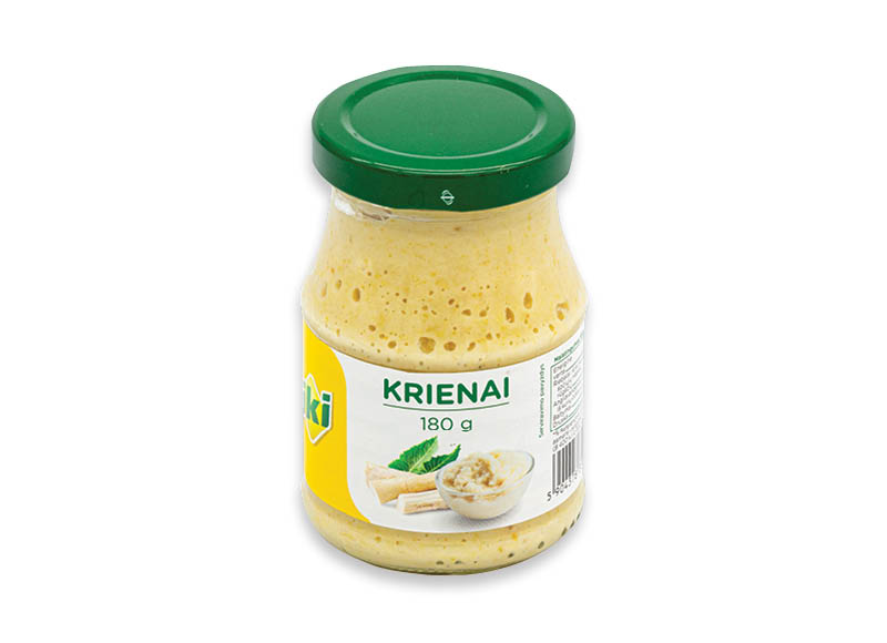 IKI krienai
,
180 g, 4,39 Eur/kg IKI krienai
,
180 g, 4,39 Eur/kg