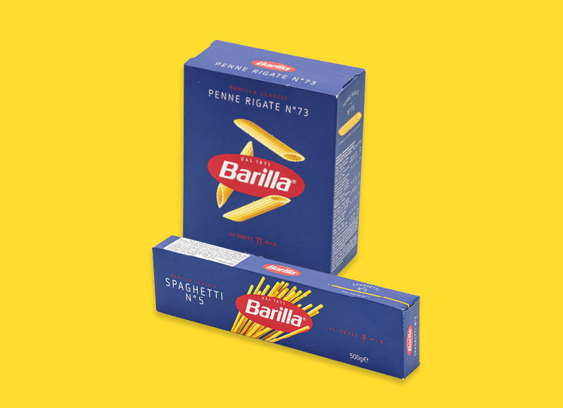 Makaronams BARILLA
			, 
				 500 g, 9 rūšių