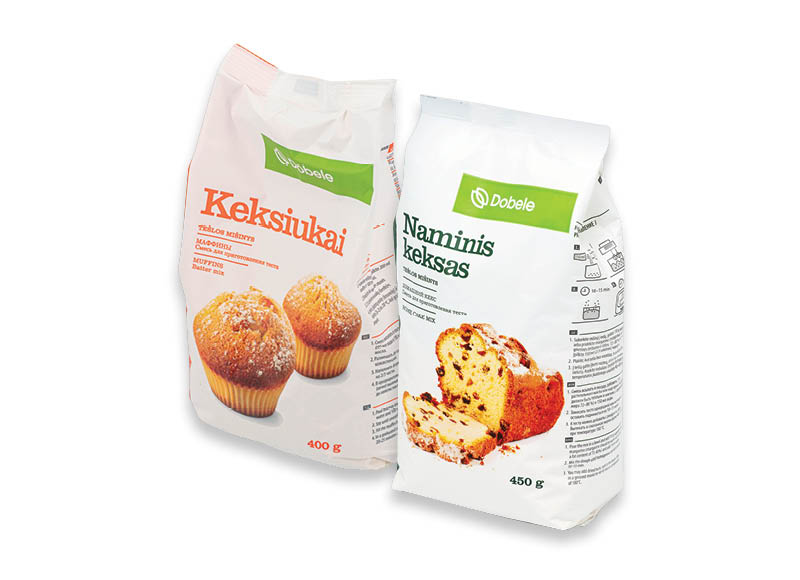 Miltų mišiniams DOBELE
			, 
				 400 g, 450 g, 500 g, 508g, 8 rūšių