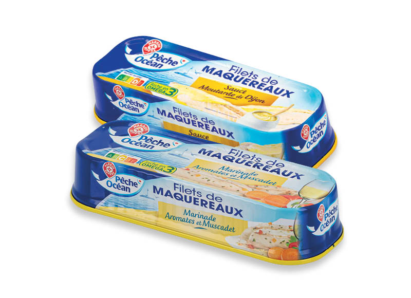 Skumbrei MARQUE REPERE
			, 
				 169 g, 235 g, 2 rūšių. A lygio parduotuvėse