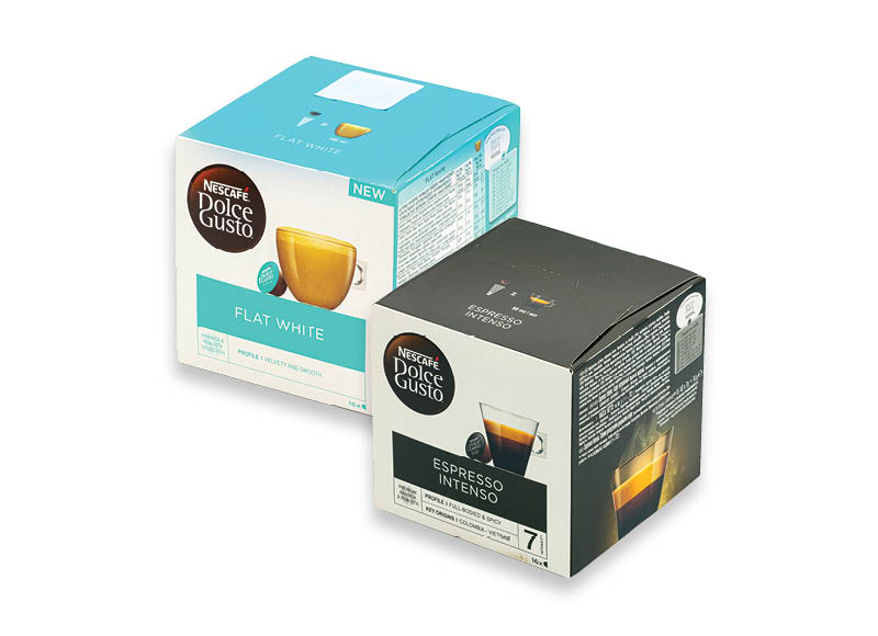 Kapsulėms NESCAFE DOLCE GUSTO
			, 
				 12 vnt., 16 vnt., įvairių rūšių. Ir IKI EXPRESS