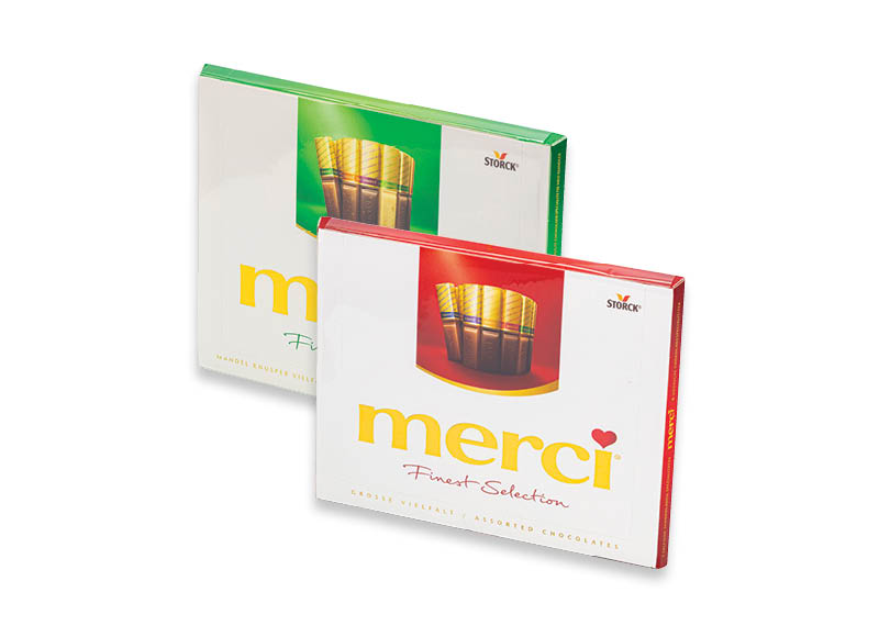 Saldainiams MERCI
			, 
				 250 g, 2 rūšių, 17.96 Eur/kg. Ir IKI EXPRESS