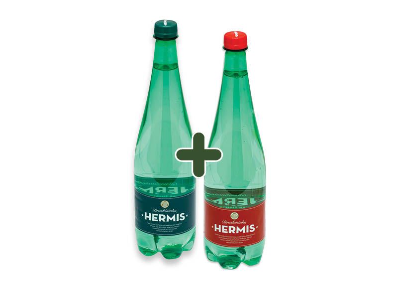 Natūralus mineralinis vanduo HERMIS
			, 
				 1 l, 3 rūšių, 0,69 Eur/vnt. Ir IKI EXPRESS