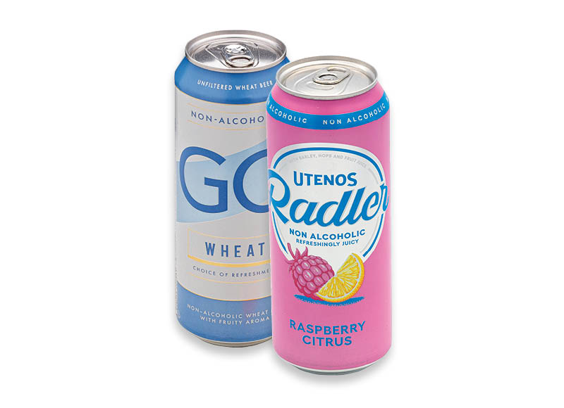 Nealkoholiniam alui UTENOS RADLER ir GO WHEAT
			, 
				 0,5 l, 2 rūšių, 1,38 Eur/l. Ir IKI EXPRESS