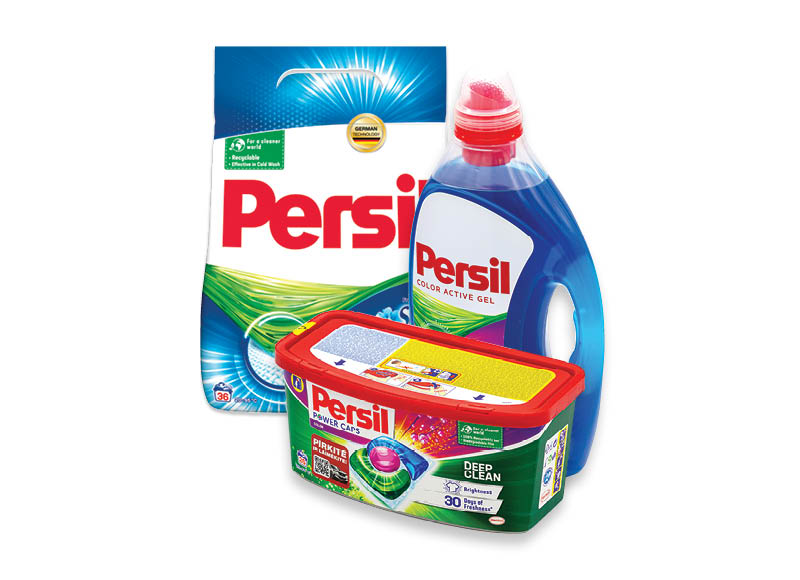 Skalbimo priemonėms PERSIL
			, 
				 22-36 skalb., 10 rūšių