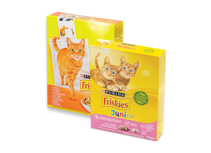 Ėdalui katėms FRISKIES
			, 
				 300 g, 1 kg, 6 rūšių