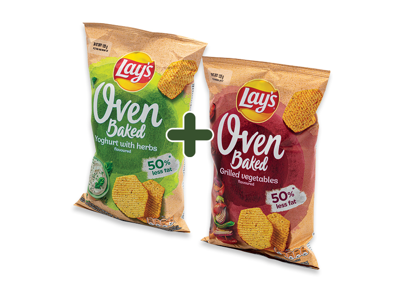 Traškučiai LAY’S OVEN BAKED
,
125 g, 4 rūšių, 2,19 Eur/vnt. Prekių kiekis ribotas. Ir IKI EXPRESS Traškučiai LAY’S OVEN BAKED
,
125 g, 4 rūšių, 2,19 Eur/vnt. Prekių kiekis ribotas. Ir IKI EXPRESS