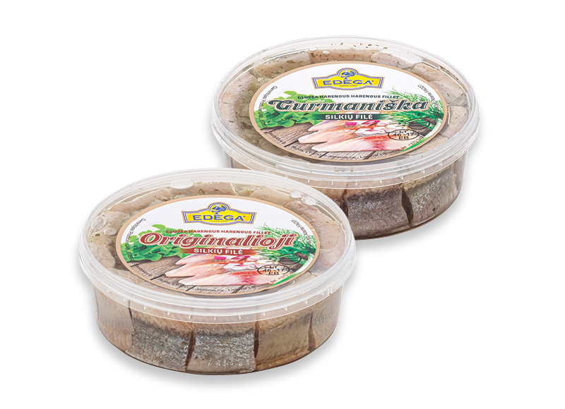 GURMANIŠKA, ORIGINALIOJI silkių filė EDEGA
			, 
				 500 g, 2 rūšių, 5,90 Eur/kg