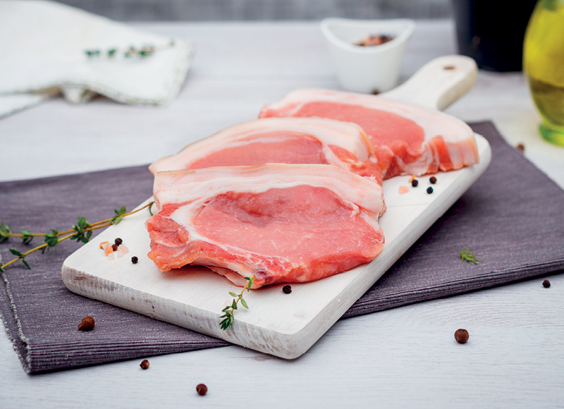 Lietuviškam kiaulienos karbonadui
			, 
				 (sveriamoje vitrinoje) 1 kg. A lygio parduotuvėse