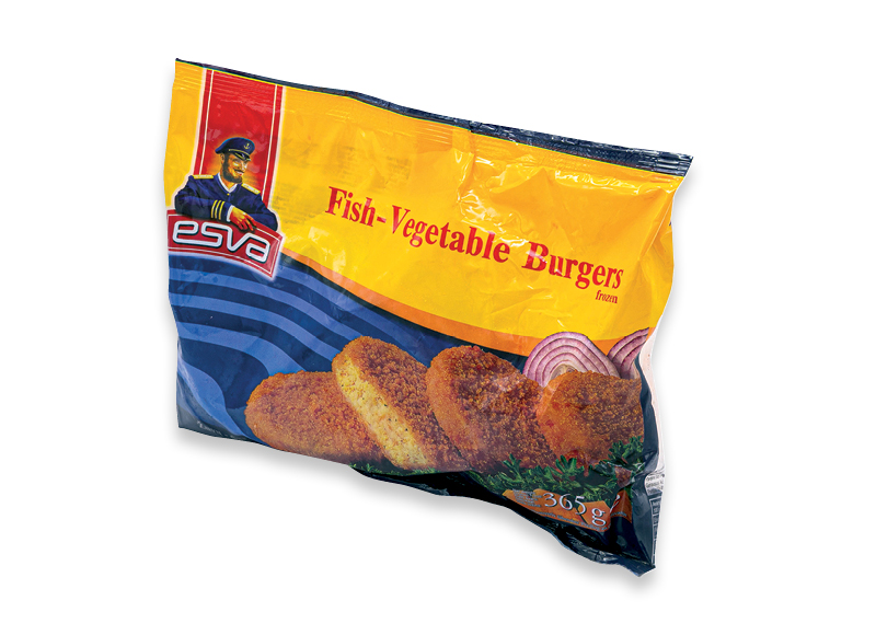 Žuvų ir daržovių kepsneliai ESVA
			, 
				 365 g, 5,45 Eur/kg. A lygio parduotuvėse