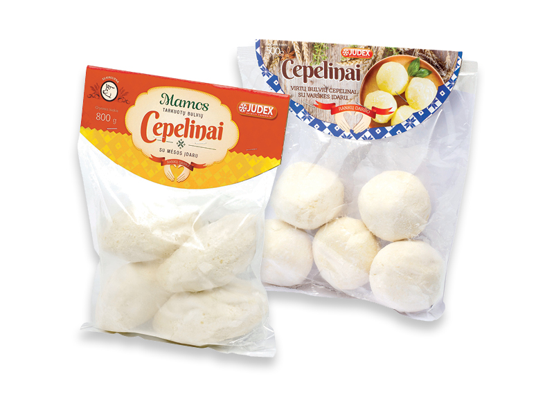 Šaldytiems bulvių patiekalams JUDEX
			, 
				 500 g, 800 g, 6 rūšių. Ir IKI EXPRESS
