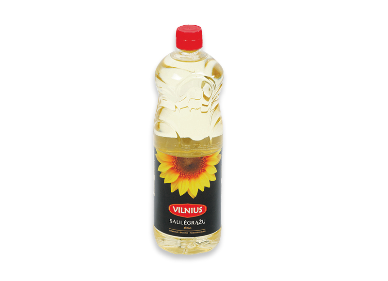 Saulėgrąžų aliejus VILNIUS
			, 
				 1 l