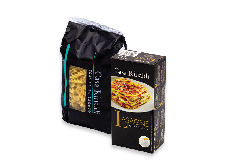 Makaronams CASA RINALDI
			, 
				 250 g, 500 g, 9 rūšių
